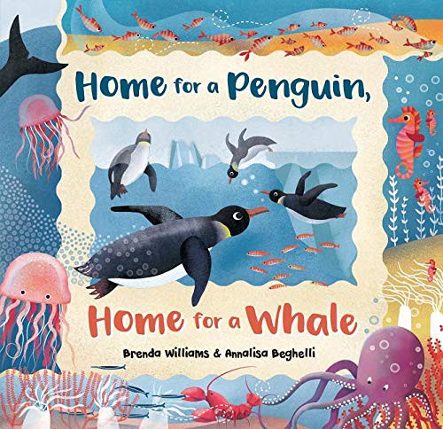 Book cover of HOME FOR A PENGUIN HOME FOR A WHALE