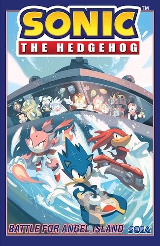 Book cover of SONIC THE HEDGEHOG 03 BATTLE FOR ANGEL I