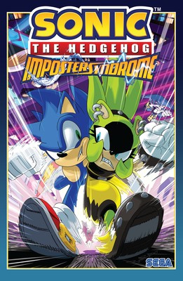 Book cover of SONIC THE HEDGEHOG - IMPOSTER SYNDROME