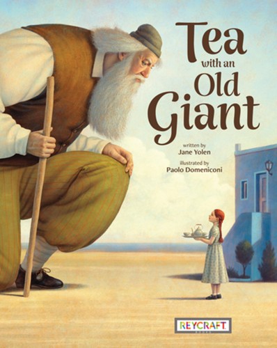 Book cover of TEA WITH AN OLD GIANT