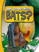 Book cover of WHY DO WE NEED BATS