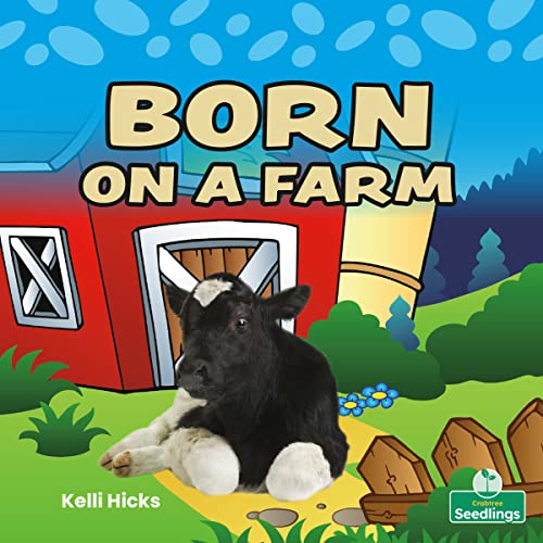 Book cover of BORN ON A FARM