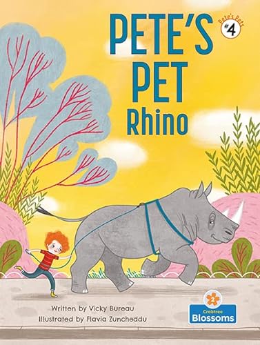 Book cover of PETE'S PET RHINO