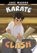 Book cover of JAKE MADDOX - KARATE CLASH