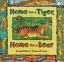 Book cover of HOME FOR A TIGER HOME FOR A BEAR