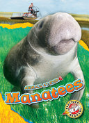 Book cover of ANIMALS AT RISK - MANATEES