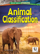Book cover of BIOLOGY BASICS - ANIMAL CLASSIFICATION
