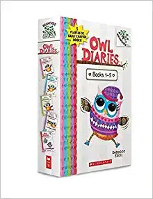 Book cover of OWL DIARIES 1-5 BOX SET