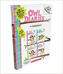 Book cover of OWL DIARIES BOX SET 1-4