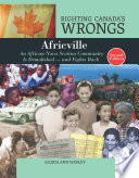 Book cover of RIGHTING CANADA'S WRONGS - AFRICVILLE