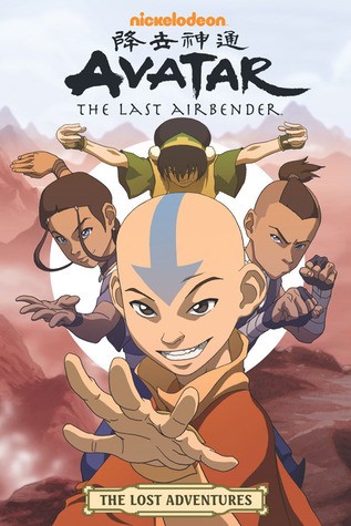 Book cover of AVATAR TLA - THE LOST ADVENTURES