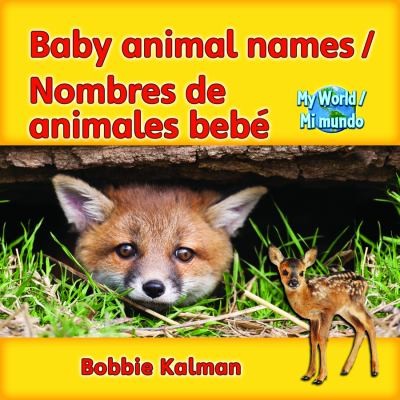 Book cover of BABY ANIMAL NAMES - NOMBRES DE ANIMALES