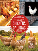 Book cover of CHICKENS - GALLINAS ENG-SPA