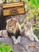 Book cover of LIONS - LEONES ENG-SPA