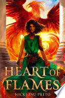 Book cover of CROWN OF FEATHERS 02 HEART OF FLAMES