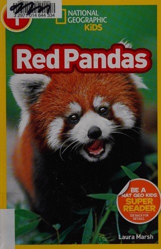 Book cover of NG READERS - RED PANDAS