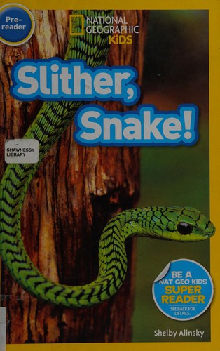 Book cover of NG READERS - SLITHER SNAKE