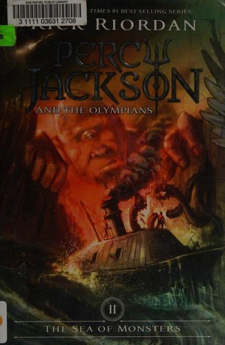 Book cover of PERCY JACKSON 02 SEA OF MONSTERS