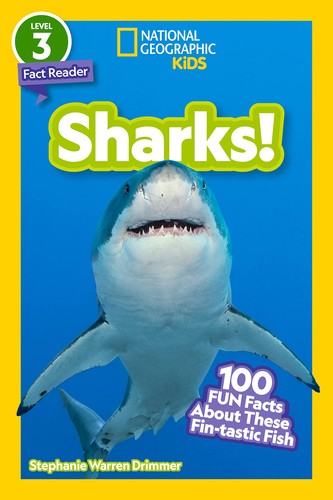 Book cover of NG READERS - SHARKS 100 FUN FACTS