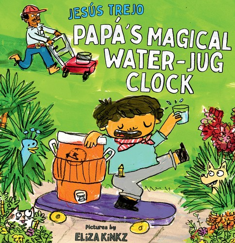 Book cover of PAPA'S MAGICAL WATER-JUG CLOCK