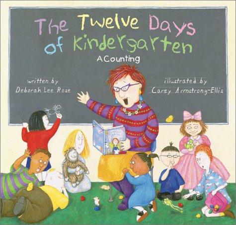 Book cover of 12 DAYS OF KINDERGARTEN
