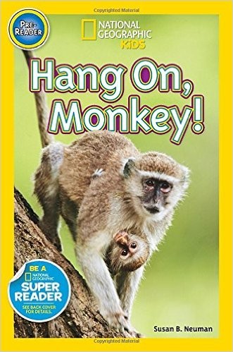 Book cover of NG READERS - HANG ON MONKEY