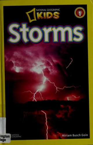 Book cover of NG READERS - STORMS