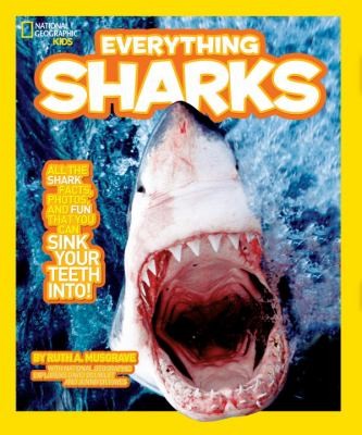 Book cover of NG KIDS - EVERYTHING SHARKS