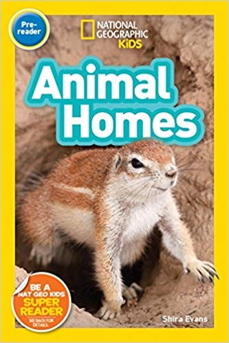 Book cover of NG READERS - ANIMAL HOMES