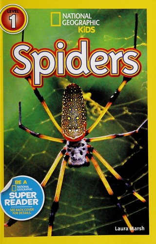 Book cover of NG READERS - SPIDERS