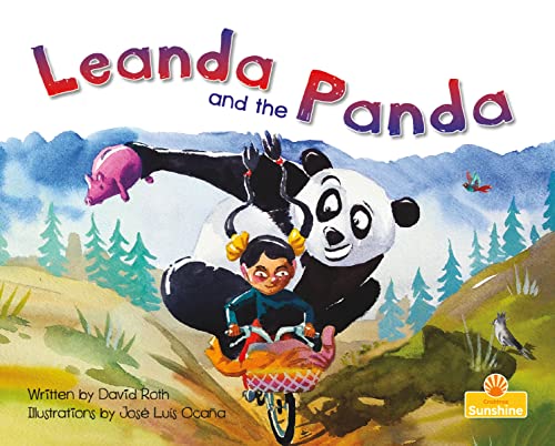 Book cover of LEANDA & THE PANDA