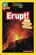 Book cover of NG READERS - ERUPT 100 FUN FACTS ABOUT V