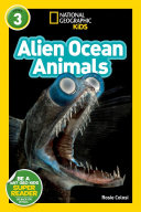 Book cover of NG READERS - ALIEN OCEAN ANIMALS