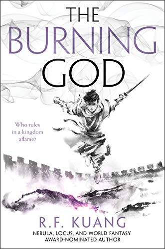 Book cover of POPPY WAR 03 BURNING GOD
