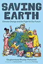 Book cover of SAVING EARTH - CLIMATE CHANGE & THE FIGH