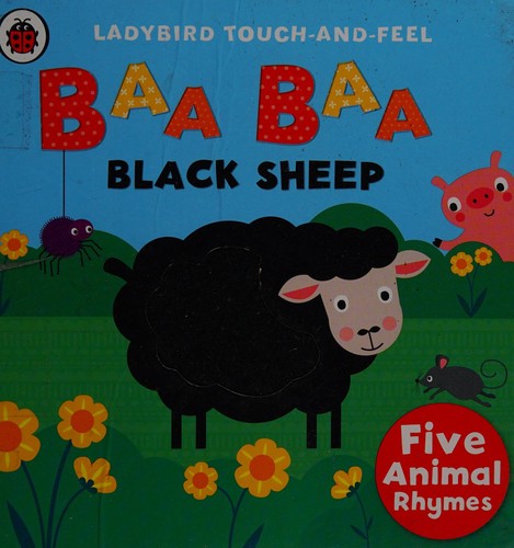 Book cover of BAA BAA BLACK SHEEP - LADYBIRD TOUCH & F