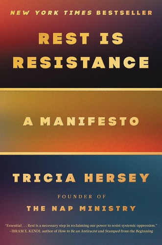 Book cover of REST IS RESISTANCE - A MANIFESTO