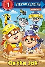 Book cover of PAW PATROL RUBBLE & CREW -ON THE JOB