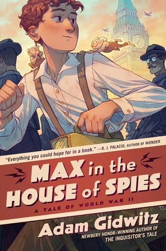 Book cover of MAX IN THE HOUSE OF SPIES
