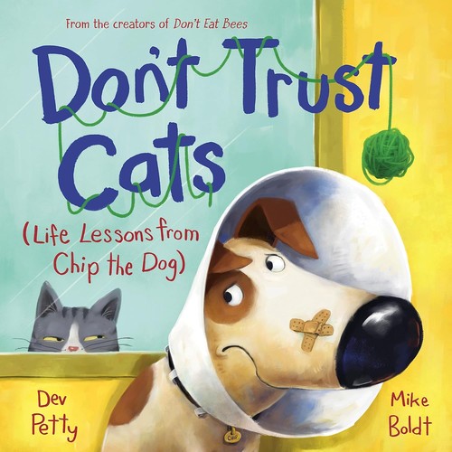 Book cover of DON'T TRUST CATS