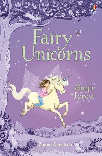 Book cover of FAIRY UNICORNS - MAGIC FOREST