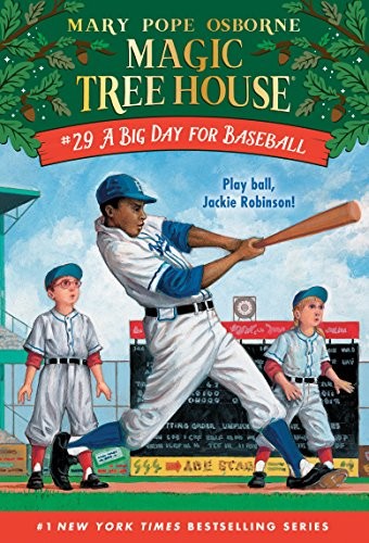 Book cover of MAGIC TREE HOUSE 29 A BIG DAY FOR BASEBA