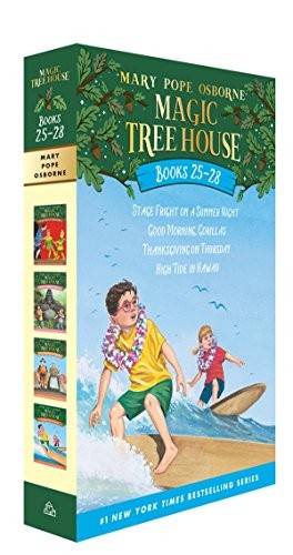 Book cover of MAGIC TREE HOUSE 25-28 BOXED SET