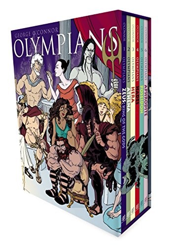 Book cover of OLYMPIANS BOX SET 1-6