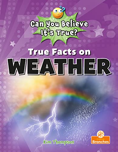 Book cover of TRUE FACTS ON WEATHER