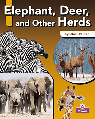 Book cover of ELEPHANT DEER & OTHER HERDS