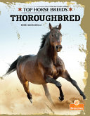 Book cover of TOP HORSE BREEDS - THOROUGHBRED