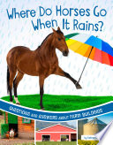 Book cover of FARM EXPLORER - WHERE DO HORSES GO WHEN
