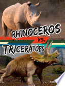 Book cover of RHINOCEROS VS TRICERATOPS