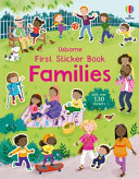 Book cover of 1ST STICKER BOOK FAMILIES